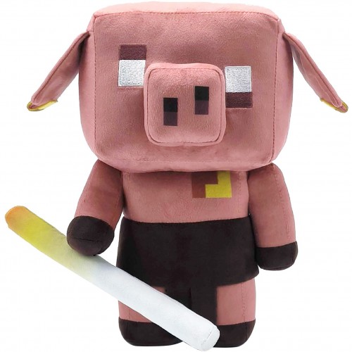 Mattel Minecraft Piglin plush toy, cuddly toy (HHC88)