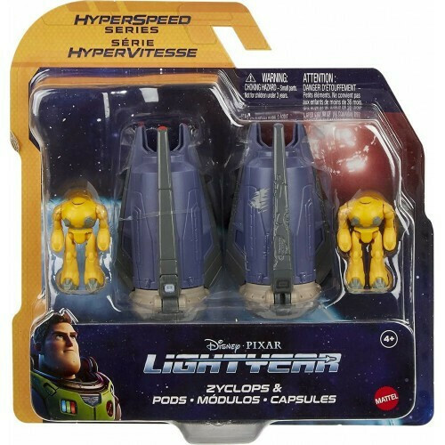 Mattel Disney Pixar Lightyear: Hyperspeed Series - Zyclops Pods (HHJ96/HHJ93) Mattel Disney Pixar Lightyear: Hyperspeed Series - Zyclops Pods (HHJ96/HHJ93)