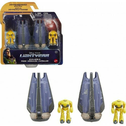 Mattel Disney Pixar Lightyear: Hyperspeed Series - Zyclops Pods (HHJ96/HHJ93) Mattel Disney Pixar Lightyear: Hyperspeed Series - Zyclops Pods (HHJ96/HHJ93)
