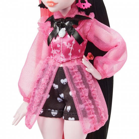 Mattel Monster High Draculaura, doll με Λαμπάδα (HHK51)
