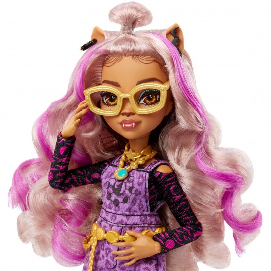 Mattel Monster High Clawdeen, doll με Λαμπάδα (HHK52)