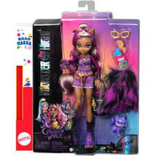 Mattel Monster High Clawdeen, doll με Λαμπάδα (HHK52)