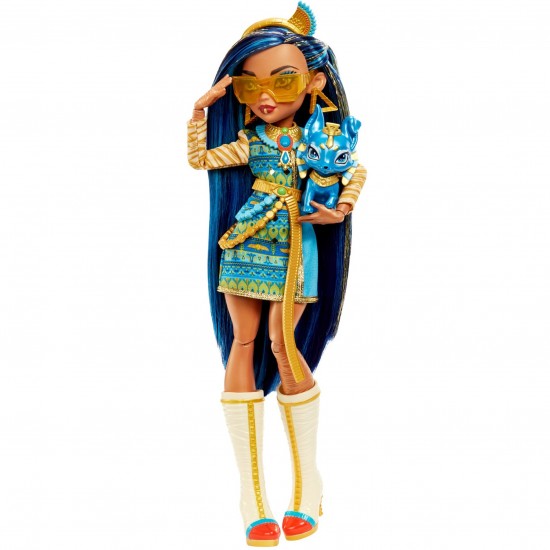 Mattel Monster High Cleo de Nile doll με Λαμπάδα (HHK54)