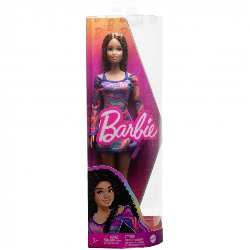 Mattel Barbie Fashionistas doll with crimped hair and freckles (HJT03)