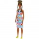 Mattel Barbie Fashionistas doll with bun and crochet dress (HJT07)