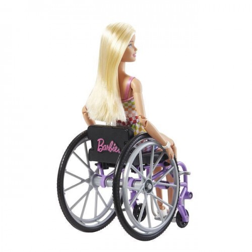 Mattel Barbie Fashionistas με Αναπηρικό Αμαξίδιο - Blonde (HJT13)