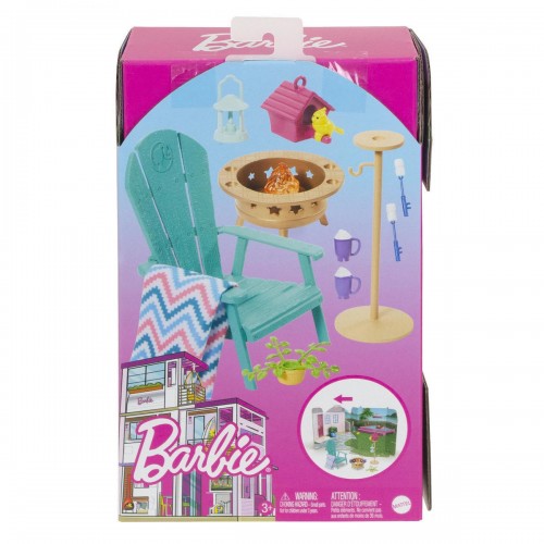 Mattel Barbie: Furniture and Accessory Pack - Backyard Patio (HJV32/HJV33)
