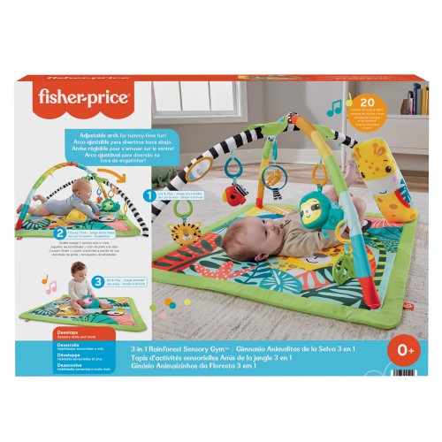 Fisher Price Γυμναστήριο Τροπικό Δάσος 3 Σε 1 (HJW08) Fisher Price Γυμναστήριο Τροπικό Δάσος 3 Σε 1 (HJW08)