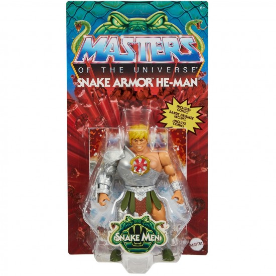 Mattel Masters of the Universe Snake Armor He-Man 14εκ. (HKM64)