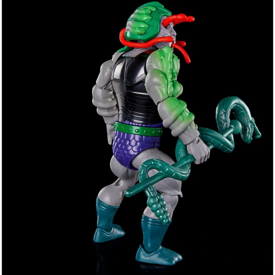 Mattel Masters of the Universe Origins Action Figure Deluxe Snake Face, toy figure (HKM87)