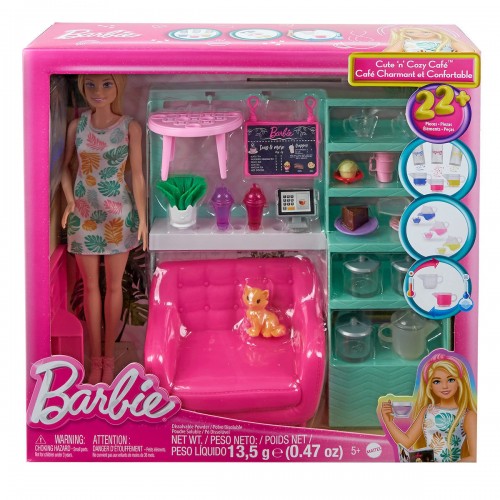 Mattel Barbie: Wellness - Cute 'N' Cozy Cafe (HKT94)