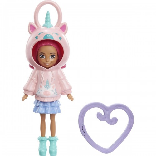 Mattel Polly Pocket: Hoodie Buddy - Unicorn Doll (HKV98/HKW02)