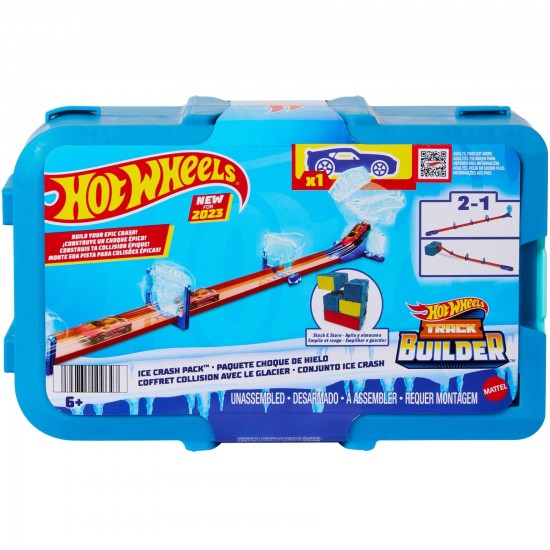 Mattel Hot Wheels - Track Builder Ice Crash Pack (HKX40)