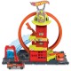 Mattel Πίστα Hot Wheels City Super Loop Fire Station (HKX41)