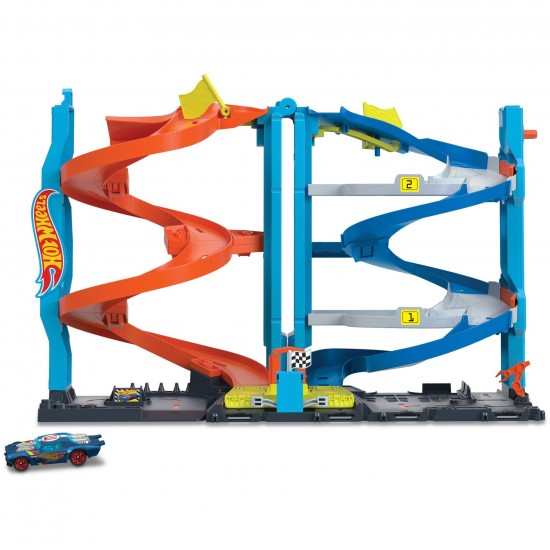Mattel Πίστα Hot Wheels City Transforming Race Tower (HKX43)