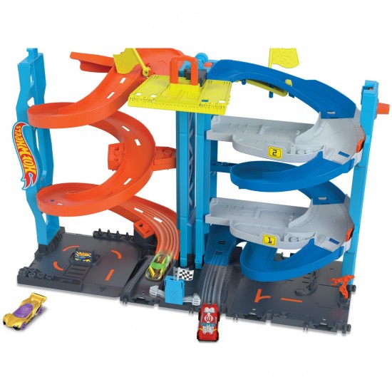 Mattel Πίστα Hot Wheels City Transforming Race Tower (HKX43)