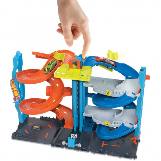 Mattel Πίστα Hot Wheels City Transforming Race Tower (HKX43)