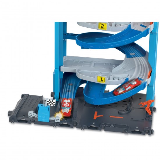 Mattel Πίστα Hot Wheels City Transforming Race Tower (HKX43)