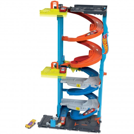 Mattel Πίστα Hot Wheels City Transforming Race Tower (HKX43)