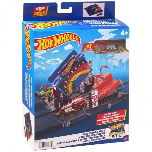 Mattel Hot Wheels City - Fuel Station Shift Track Set (HKX45/HMD53)