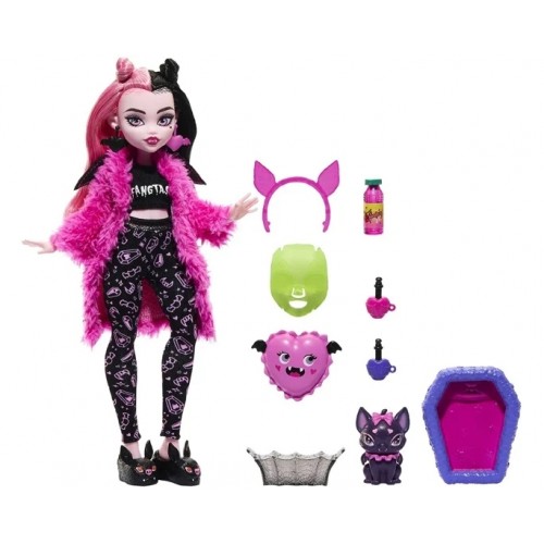 Mattel Monster High: Creepover Party - Draculaura με Λαμπάδα (HKY66)