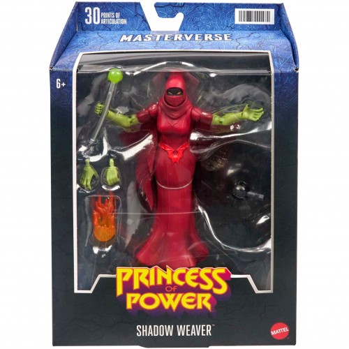 Mattel Masters of the Universe Masterverse / Revelation Pop Shadow Weaver toy figure (HLB44)