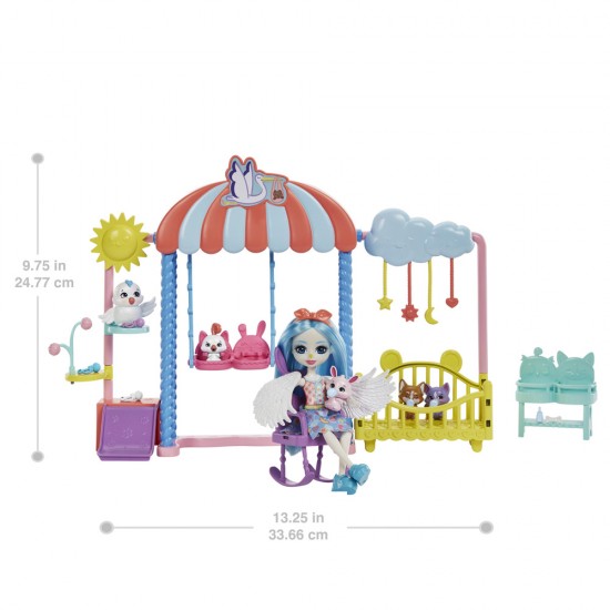 Mattel Enchantimals Baby BFFS - Παιδικός Σταθμός (HLH23)