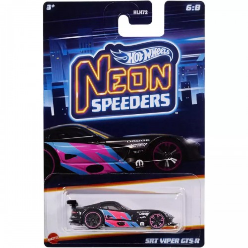 Mattel Hot Wheels Neon Speeders - SRT Viper GTS-R (HLH72/HLH78)