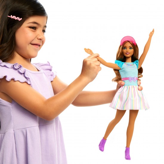 Mattel My First Barbie Teresa with Bunny (brunette hair) doll (HLL21)
