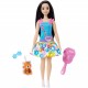 Mattel My First Barbie Renee with Fox (Black Hair) Doll (HLL22)