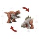 Mattel Jurassic World: Fierce Changers Double Danger - Carnotaurus & Stegosaurus (HLP05/HLP07)