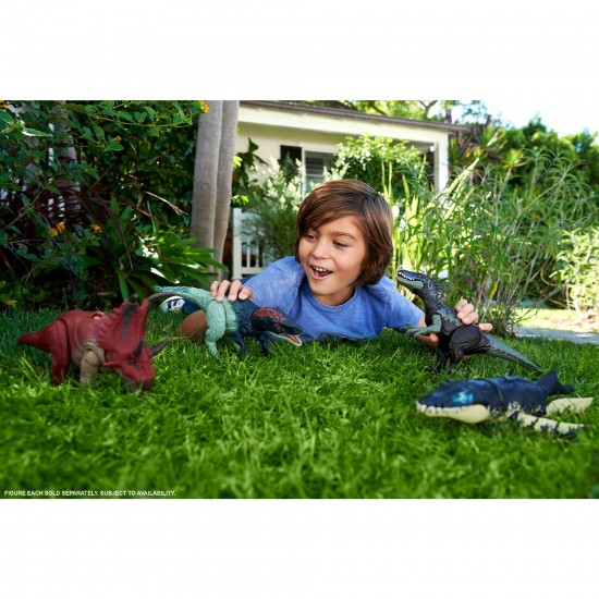Mattel Jurassic World Dino Trackers: Wild Roar - Dryptosaurus με Λαμπάδα (HLP15/HLP14)