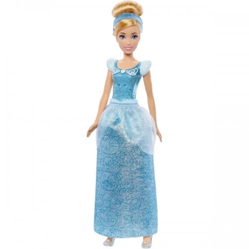 Mattel Disney: Princess - Cinderella Posable Fashion Doll με Λαμπάδα (HLW06)
