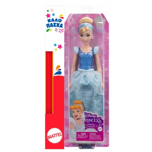 Mattel Disney: Princess - Cinderella Posable Fashion Doll με Λαμπάδα (HLW06)