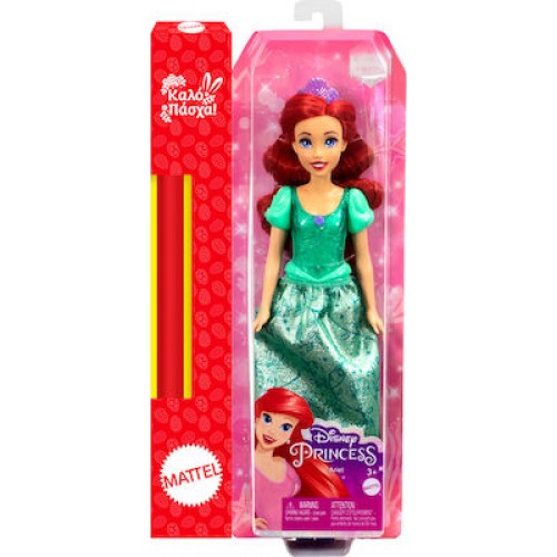 Mattel Disney Princess Ariel με Λαμπάδα (HLW02/HLW10)