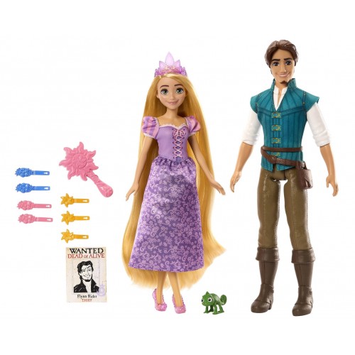 Mattel Disney Princess - Rapunzel & Flynn Rider Adventure Set (HLW39)