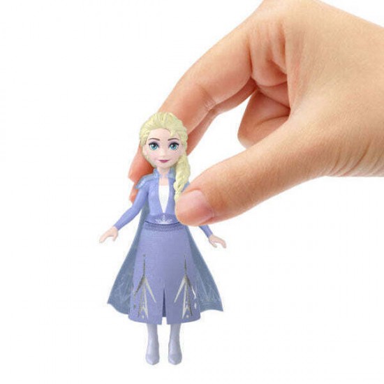 Mattel Disney: Frozen - Elsa Small Doll (9cm) (HLW98/HLW97)