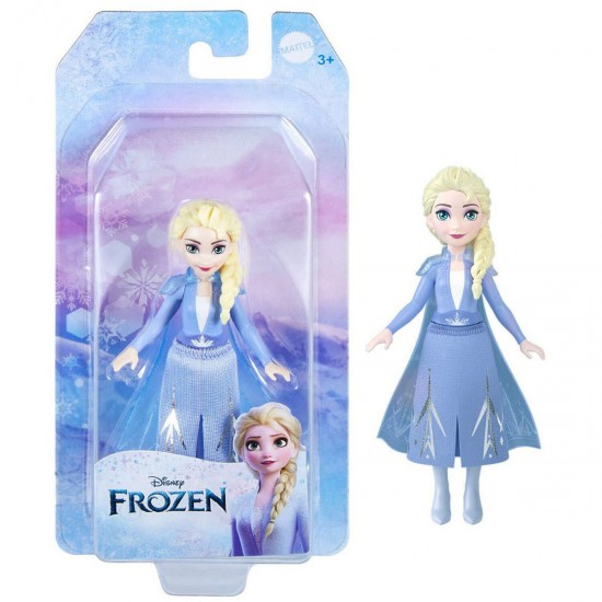 Mattel Disney: Frozen - Elsa Small Doll (9cm) (HLW98/HLW97)
