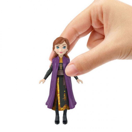 Mattel Disney: Frozen - Anna Small Doll (9cm) (HLW99/HLW97)