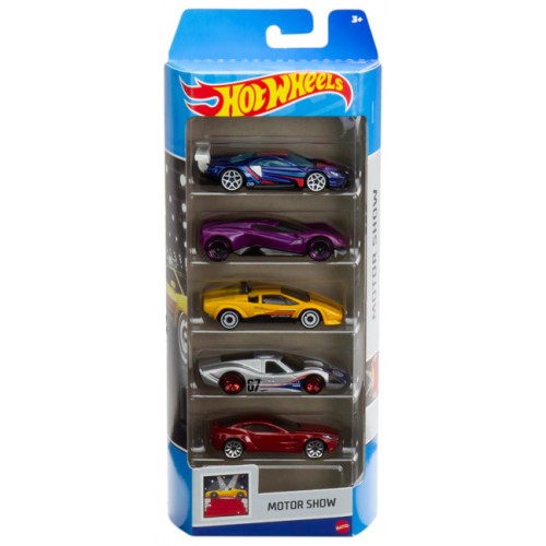 Mattel Hot Wheels - Motor Show (Set Of 5) (HLY63/01806)