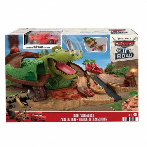 Mattel Disney: Cars "On The Road" - Dino Playground with Cave Lightning McQueen (HMD74)