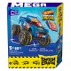 Mattel Mega Hot Wheels Monster Trucks: Smash & Crash - Race Ace Monster Truck (HMM49)