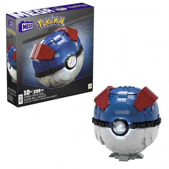 Mattel Mega Pokemon - Jumbo Great Ball with Light (HMW04)