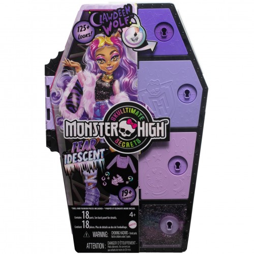 Mattel Monster High Hidden Treasures Clawdeen Doll (HNF74)