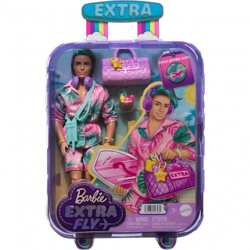 Mattel Barbie Extra Fly - Ken doll with beachwear (HNP86)