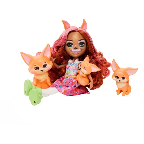 Mattel Enchantimals Filigree Fox Family Doll (HNT60)