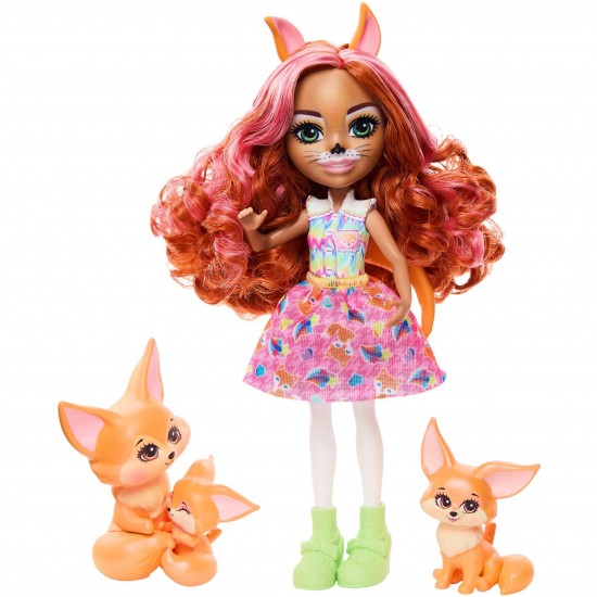 Mattel Enchantimals Filigree Fox Family Doll (HNT60)
