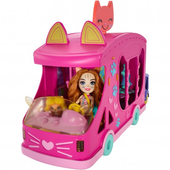 Mattel Enchantimals Fashion Show Mobile Toy Vehicle (HPB34)
