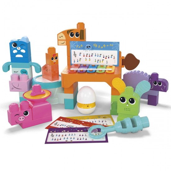 Fisher-Price Mega Blocks: Sensory Line - Musical Farm Band (HPB46)