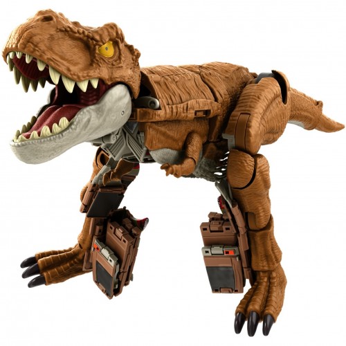 Mattel Jurassic World Fierce Changers Chase N' Roar T-Rex toy figure (HPD38)